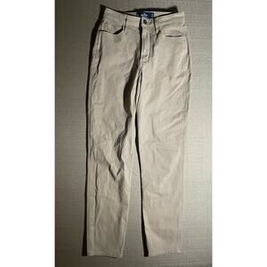 Hollister Womens 3L W26 L29 Ultra High Rise Mom Pant Khaki Brown Classic Stretch